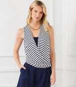 Layered Drape Front Top