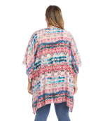 Plus Size Open Front Jacket
