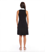 Contrast Placket Dress