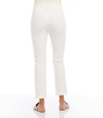 Cropped Pintuck Pants