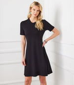 Short Sleeve A-Line Dress