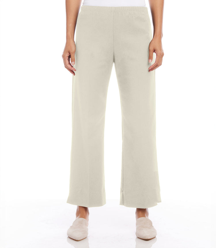 Cropped Wide Leg Pants