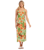 Bias Cut Midi Dress