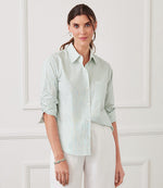 Ruched Sleeve Shirt