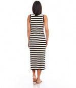 Stripe Midi Column Dress