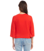 Drape Front Top