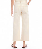 Cropped Wide Leg Jeans