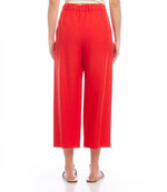Cropped Pleated Pants