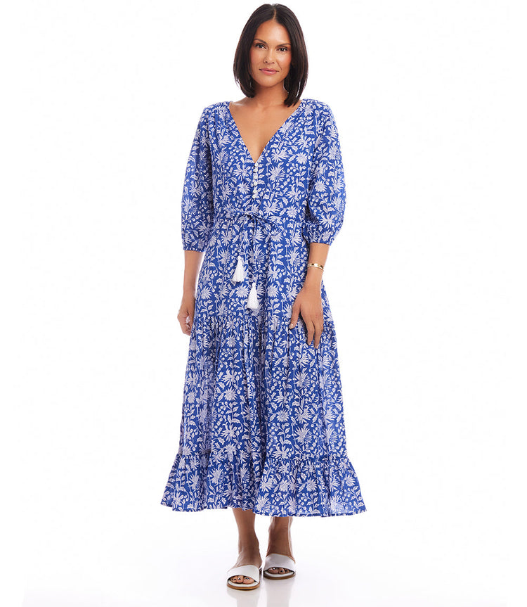 Tiered Midi Dress