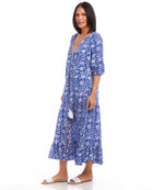 Tiered Midi Dress
