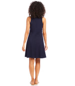 Contrast Placket Dress